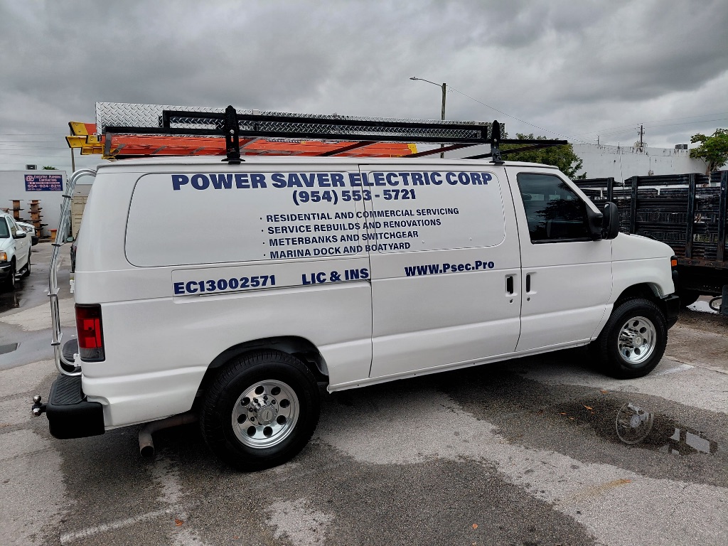 Power Saver Electric Corp — Service Van — Fully Equipped