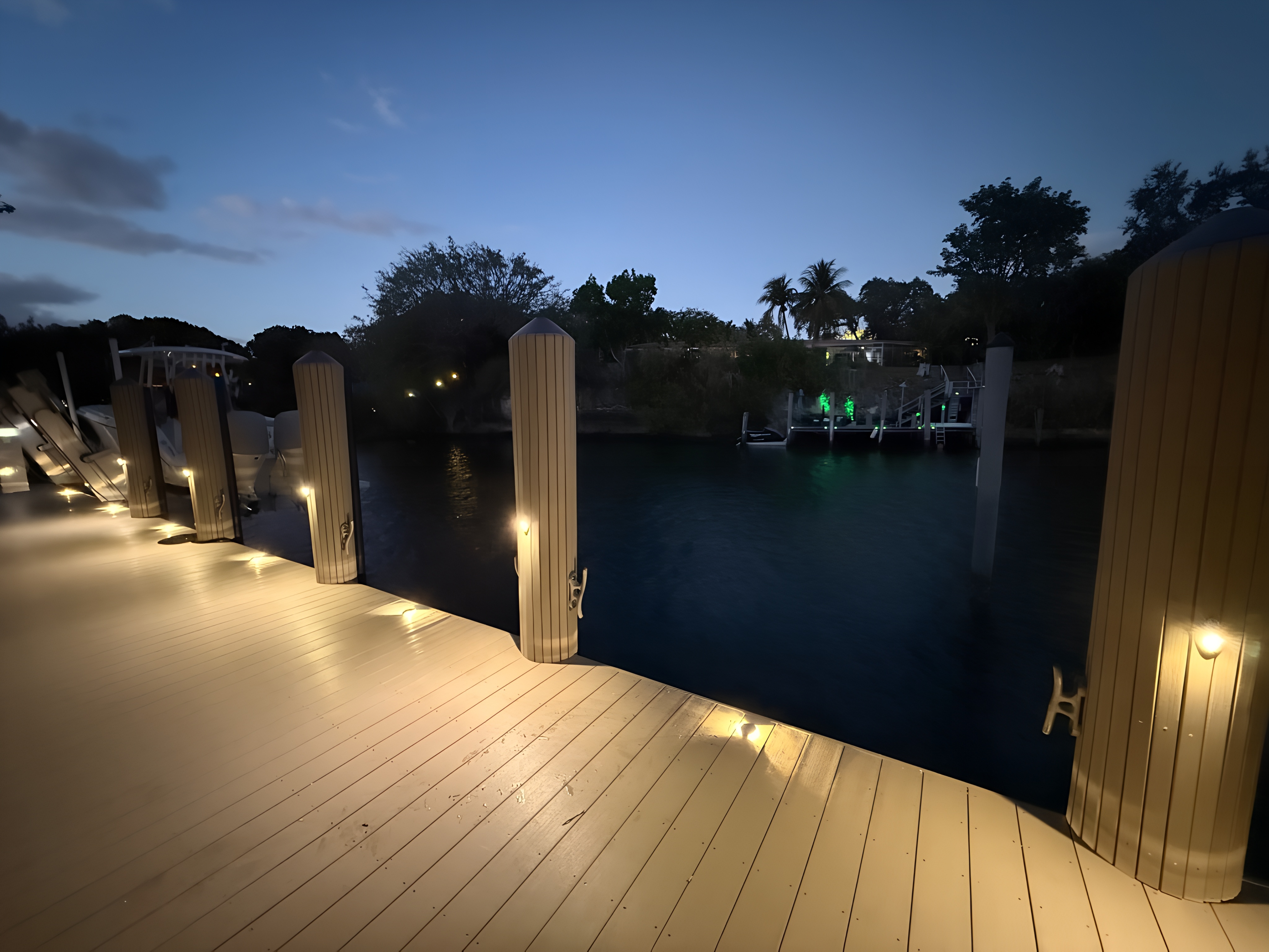 Dock Post LED Lighting