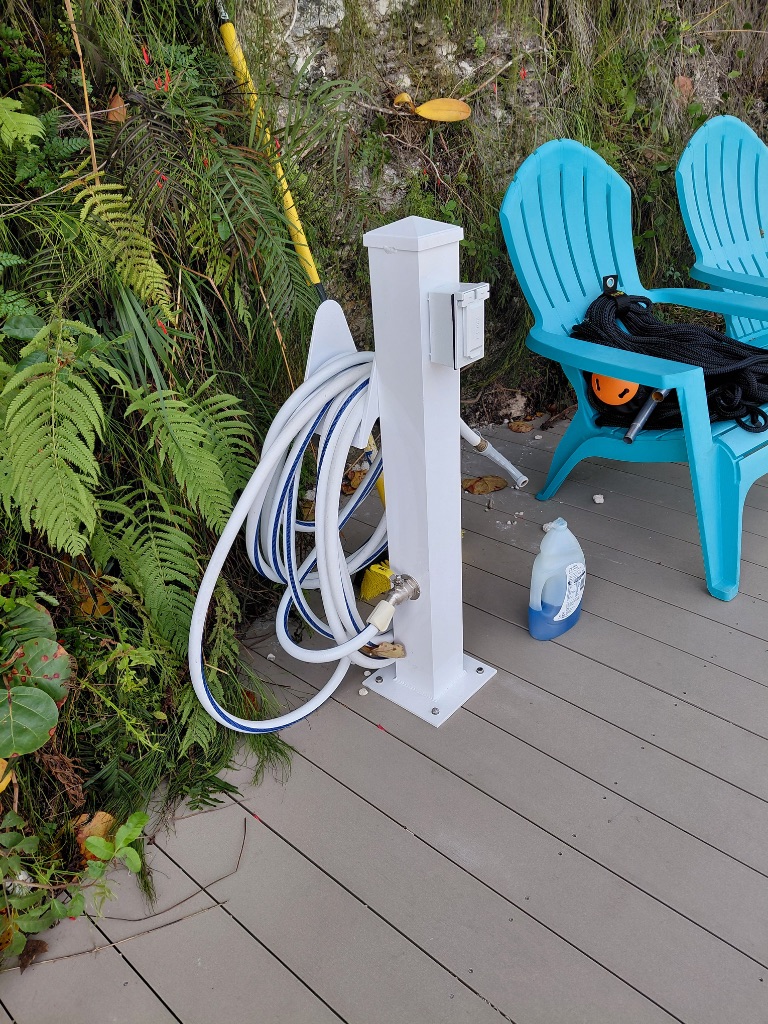 30 Amp Power Pedestal Installation