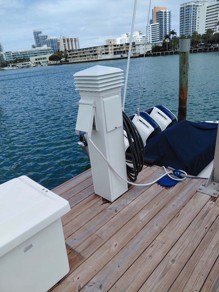RGBW Step Lighting — Colorful Dock Stair Illumination, South Florida