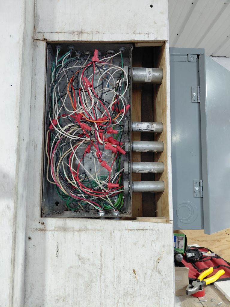 CarFix — Panel Upgrade During Installation, Wiring In Progress