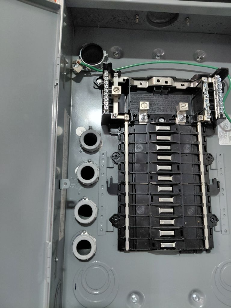 CarFix — New Panel Internal View, Breakers & Bus Bar